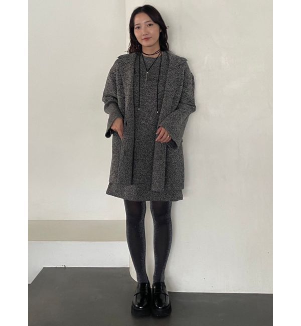 LAGUNAMOON「フォルムニットテーラードジャケット」|テーラードジャケット|