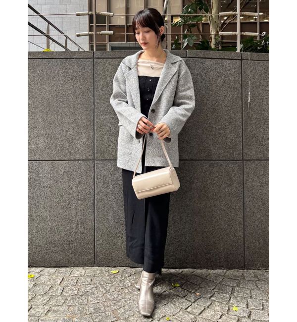 LAGUNAMOON「フォルムニットテーラードジャケット」|テーラードジャケット|