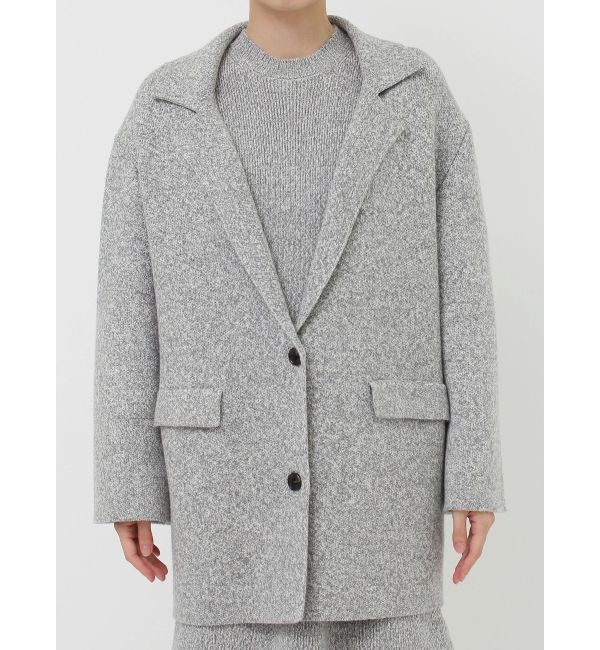 LAGUNAMOON「フォルムニットテーラードジャケット」|テーラードジャケット|