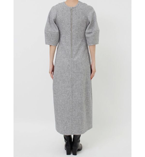 LAGUNAMOON「コクーンZIPハーフスリーブワンピース」|ワンピース|