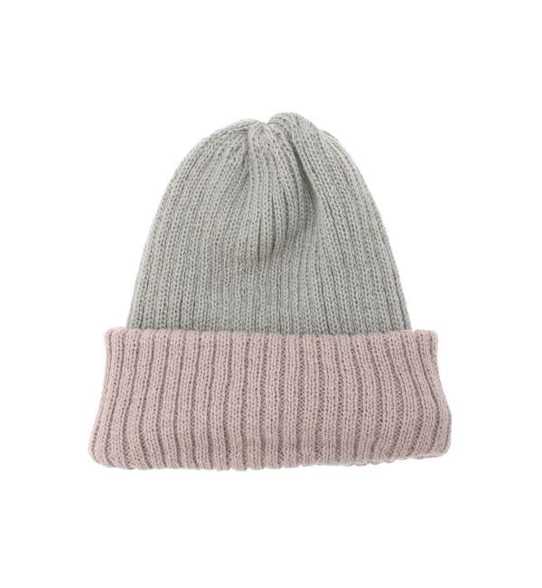 LAGUNAMOON「リバーシブルニットキャップ」|ニット帽|