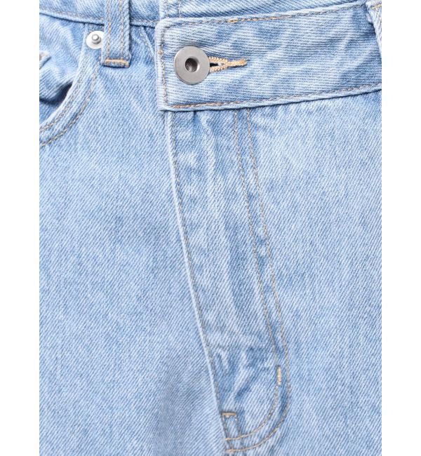 LAGUNAMOON「ウエストラペルデニムパンツ」|デニム|