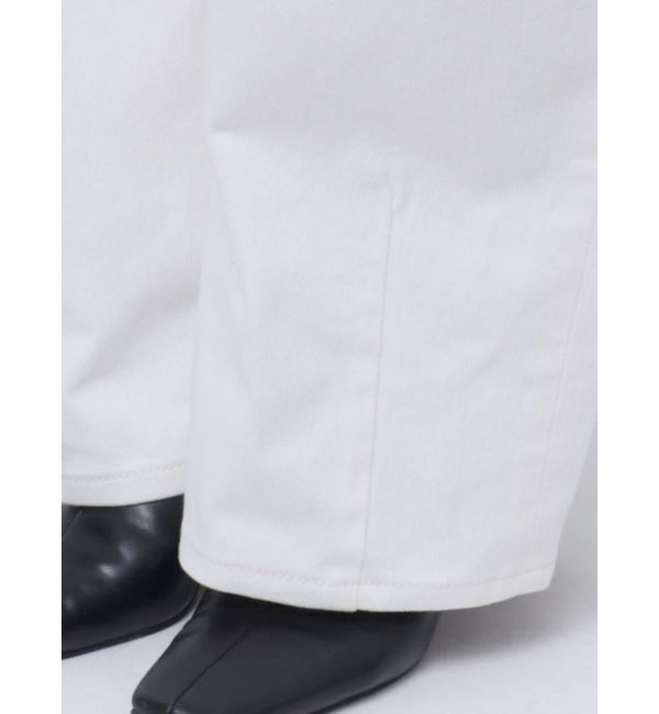 LAGUNAMOON「ウエストラペルデニムパンツ」|デニム|