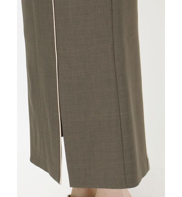 LAGUNAMOON「バイカラーパイピングスカート」|スカート|