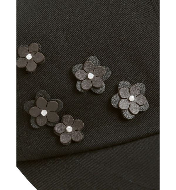 LAGUNAMOON「【DELIGENCE PARLOURコラボ】3Dフラワーキャップ」|キャップ・キャスケット|