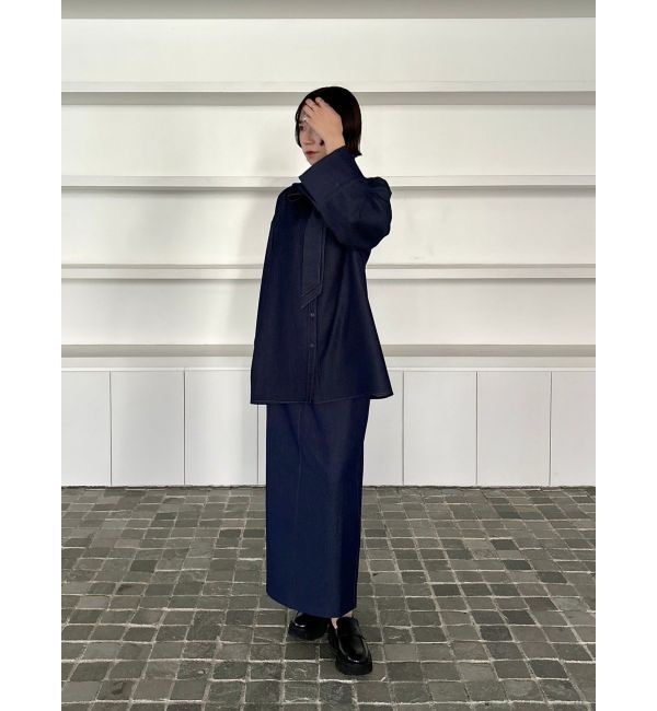 LAGUNAMOON「【柳橋唯コラボ】Iラインシルエットスカート」|スカート|