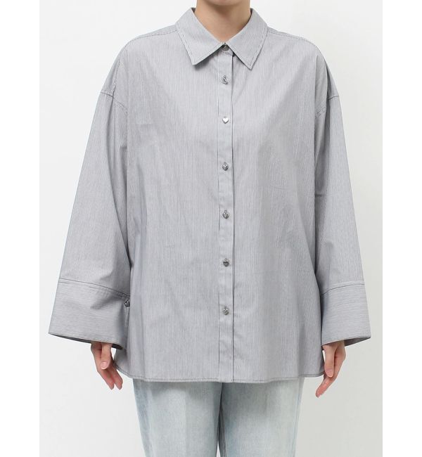 LAGUNAMOON「ワイドスリーブハートボタンシャツ」|シャツ・ブラウス|