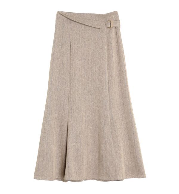 LAGUNAMOON「ウエストラペルツイードマーメイドスカート」|スカート|