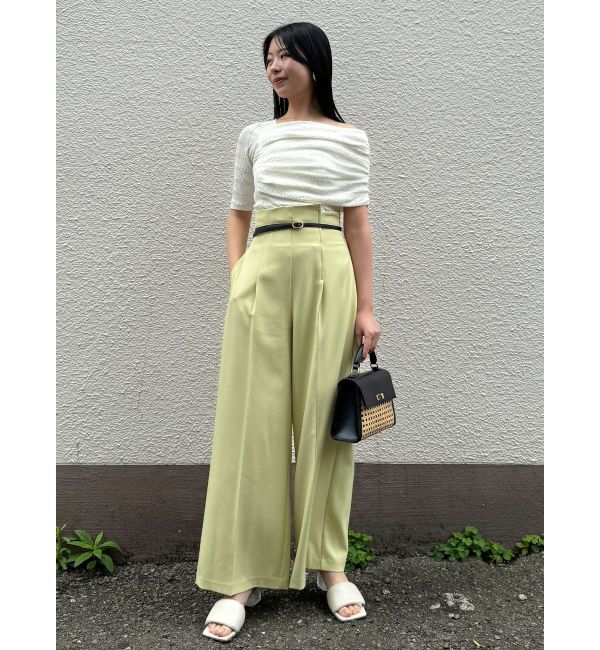 LAGUNAMOON「アシンメトリーカットトップス」|Tシャツ・カットソー|