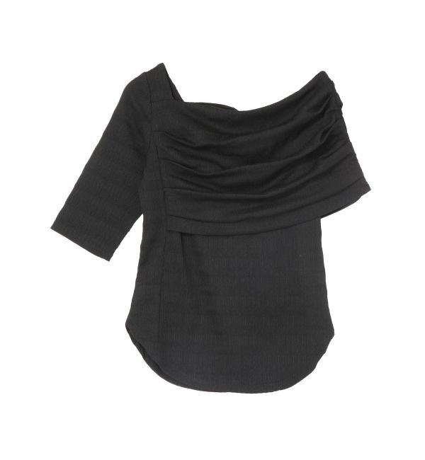 LAGUNAMOON「アシンメトリーカットトップス」|Tシャツ・カットソー|