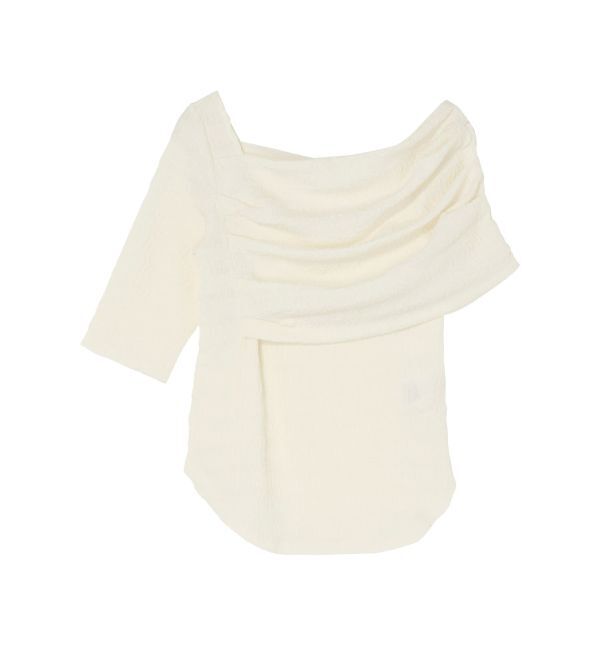 LAGUNAMOON「アシンメトリーカットトップス」|Tシャツ・カットソー|