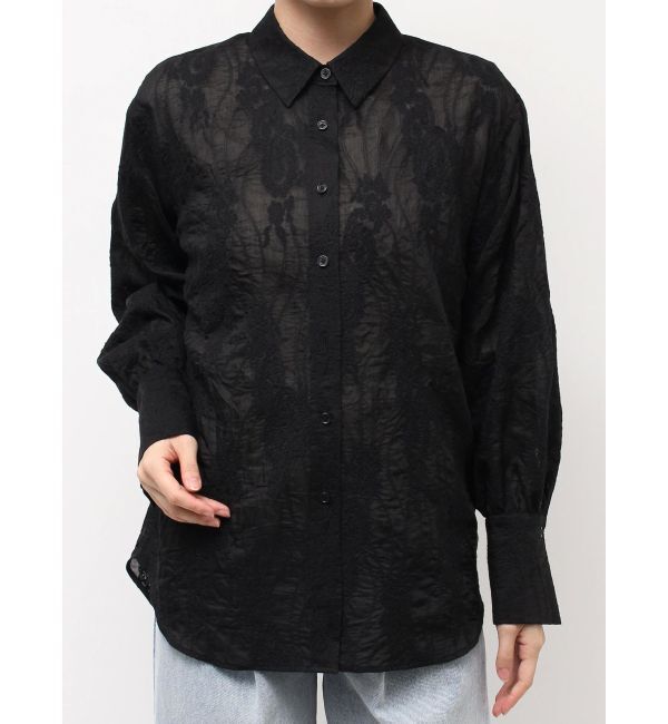 LAGUNAMOON「シアーエンブロイダリーシャツ」|シャツ・ブラウス|