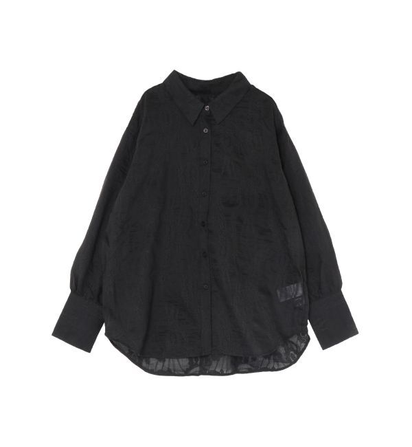 LAGUNAMOON「シアーエンブロイダリーシャツ」|シャツ・ブラウス|