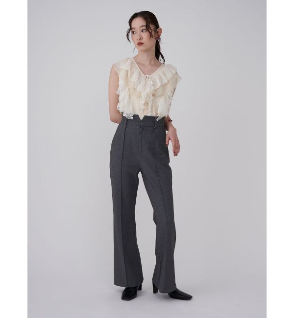 LAGUNAMOON「ストレッチジャージーセミフレアパンツ」|その他|