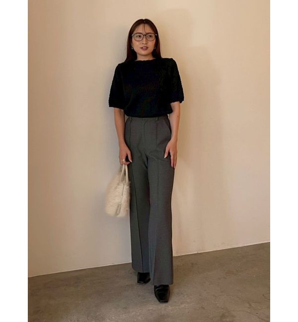 LAGUNAMOON「ストレッチジャージーセミフレアパンツ」|その他|