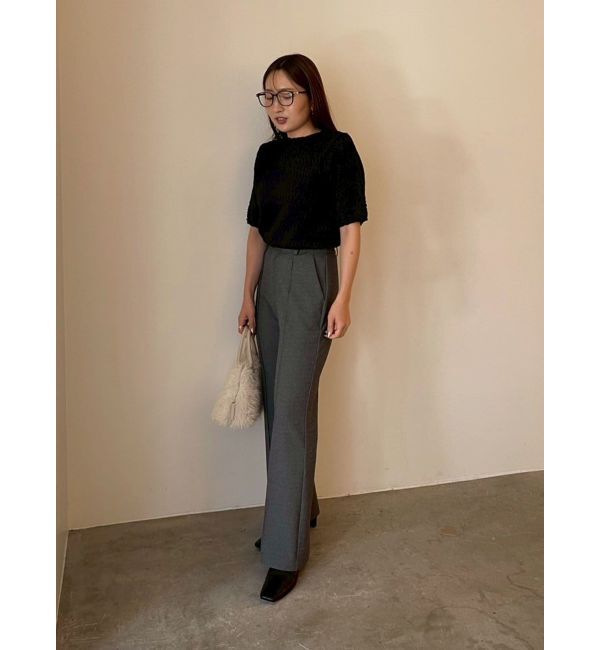 LAGUNAMOON「ストレッチジャージーセミフレアパンツ」|その他|