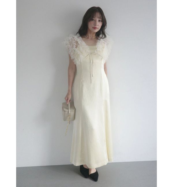 LAGUNAMOON「LADYノースリーブボレロキャミワンピース」|ワンピース|