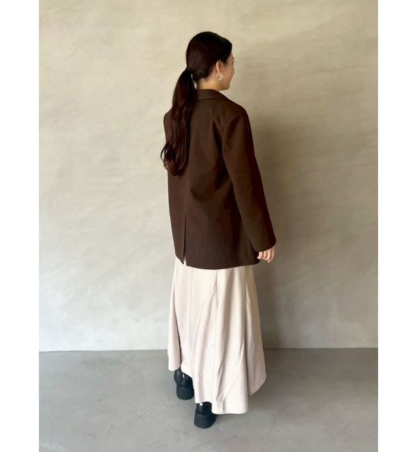 LAGUNAMOON「スエードライクジャケット」|テーラードジャケット|