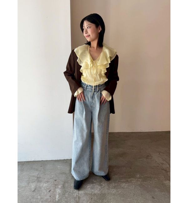 LAGUNAMOON「【WEB限定カラーあり】コードエンブロイダリーニットカーデ」|カーディガン|