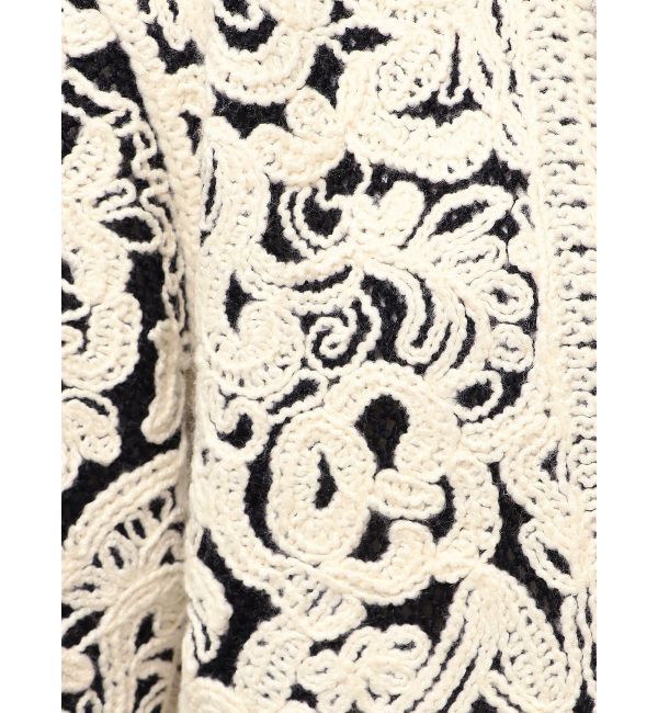 LAGUNAMOON「【WEB限定カラーあり】コードエンブロイダリーニットカーデ」|カーディガン|