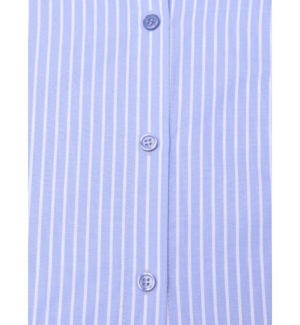 LAGUNAMOON「アシンメトリーカラーカシュクールシャツ」|シャツ・ブラウス|