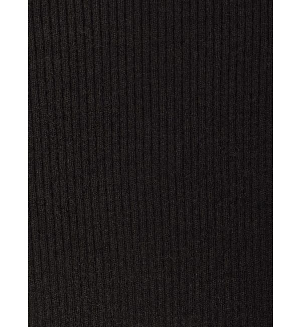 LAGUNAMOON「アシンメトリードレープフレアスリーブニット」|ニット・セーター|