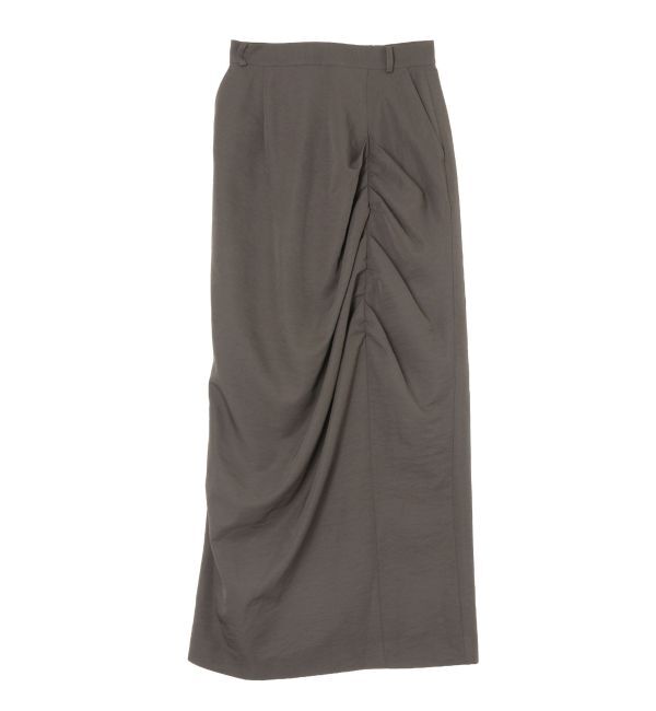 LAGUNAMOON「ドレープIラインスカート」|スカート|