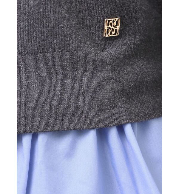 LAGUNAMOON「ペプラムドッキングニットカーディガン」|カーディガン|