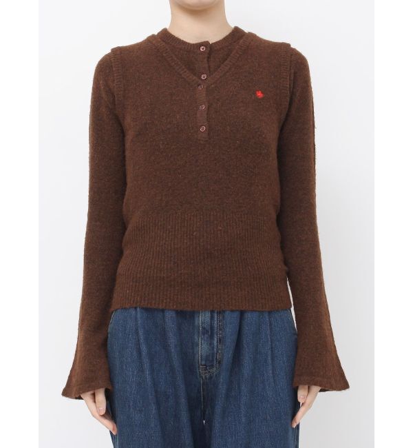 LAGUNAMOON「【POLO BCSコラボ】ヘアリーウールブレンドアンサンブル」|ニット・セーター|