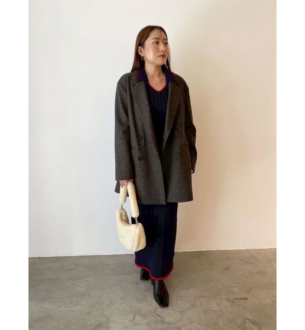 LAGUNAMOON「ウールロングテーラードジャケット」|テーラードジャケット|