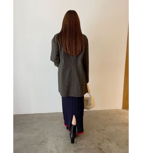 LAGUNAMOON「ウールロングテーラードジャケット」|テーラードジャケット|