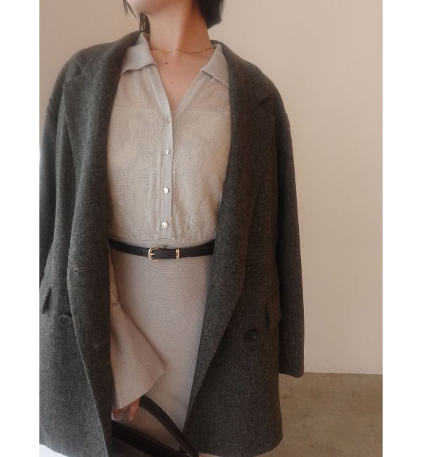 LAGUNAMOON「ウールロングテーラードジャケット」|テーラードジャケット|