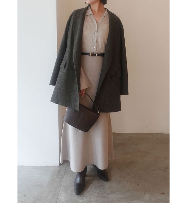 LAGUNAMOON「ウールロングテーラードジャケット」|テーラードジャケット|
