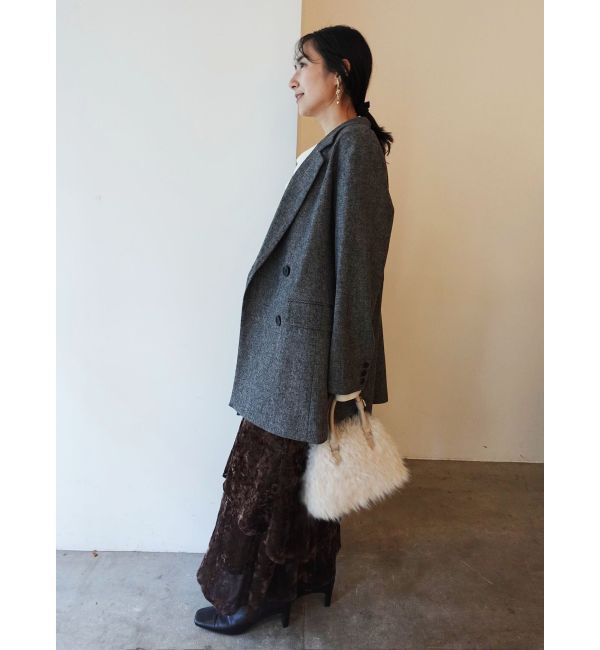 LAGUNAMOON「ウールロングテーラードジャケット」|テーラードジャケット|