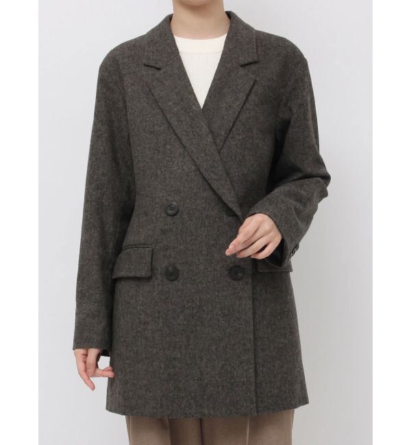 LAGUNAMOON「ウールロングテーラードジャケット」|テーラードジャケット|