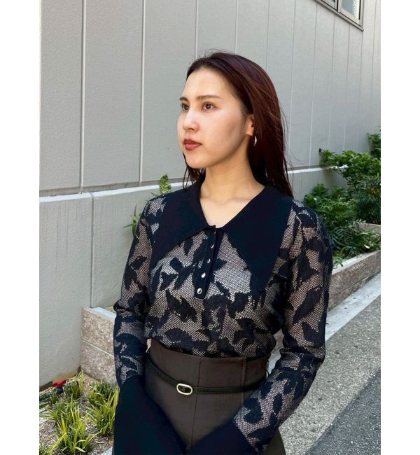 LAGUNAMOON「バイカラーベルトパンツ」|その他|