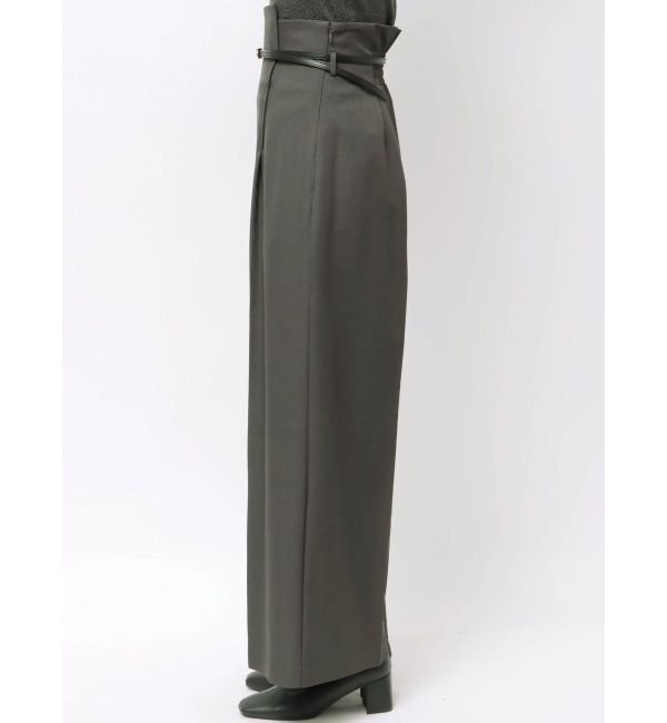 LAGUNAMOON「バイカラーベルトパンツ」|その他|