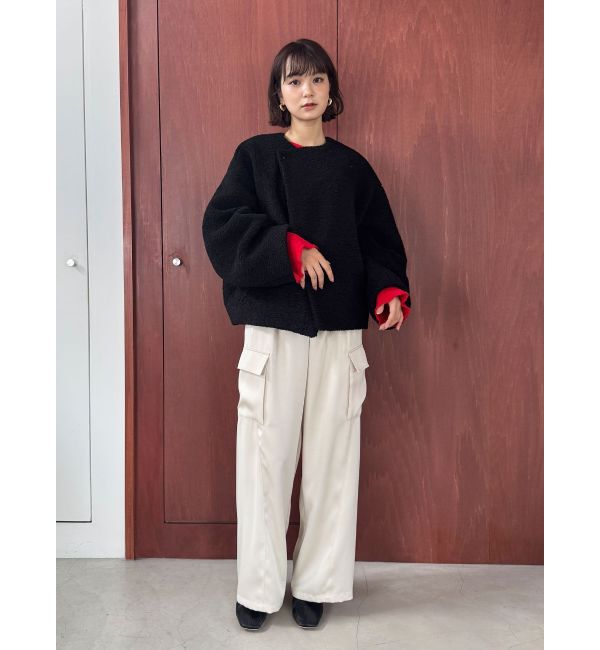 LAGUNAMOON「ボアブルゾン」|ブルゾン・スタジャン|