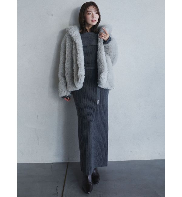 LAGUNAMOON「【POLO BCSコラボ】ワイドカラーニットプルオーバー」|ニット・セーター|