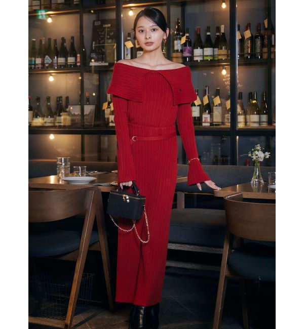 LAGUNAMOON「【POLO BCSコラボ】ワイドカラーニットプルオーバー」|ニット・セーター|