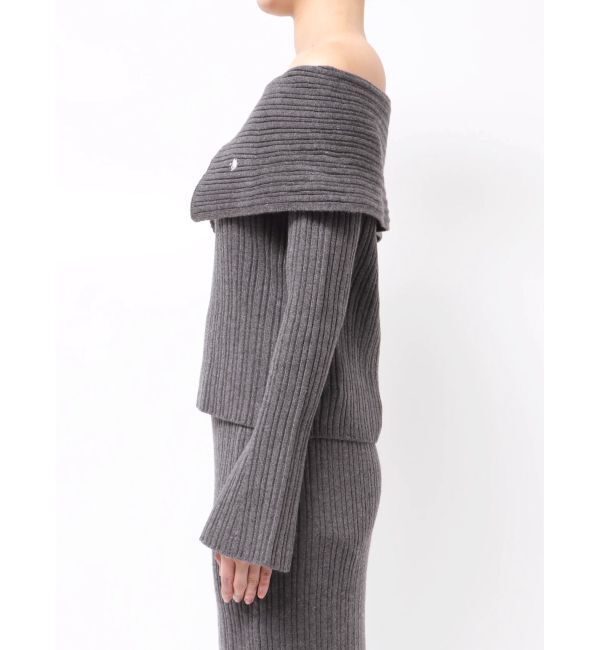 LAGUNAMOON「【POLO BCSコラボ】ワイドカラーニットプルオーバー」|ニット・セーター|