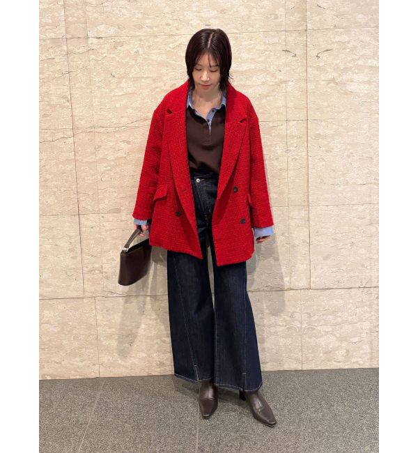 LAGUNAMOON「ワイドフレアデニムパンツ」|デニム|