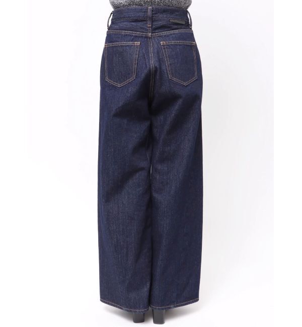 LAGUNAMOON「ワイドフレアデニムパンツ」|デニム|