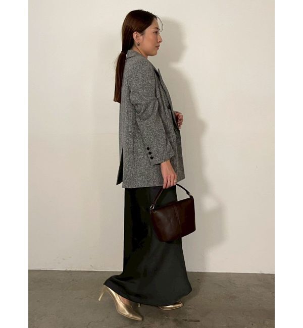 LAGUNAMOON「ツイードダブルテーラードジャケット」|テーラードジャケット|