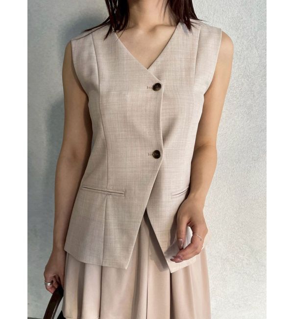 LAGUNAMOON「ティアードスカートドッキングベストワンピース」|ワンピース|