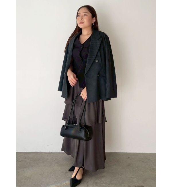 LAGUNAMOON「ティアードスカートドッキングベストワンピース」|ワンピース|