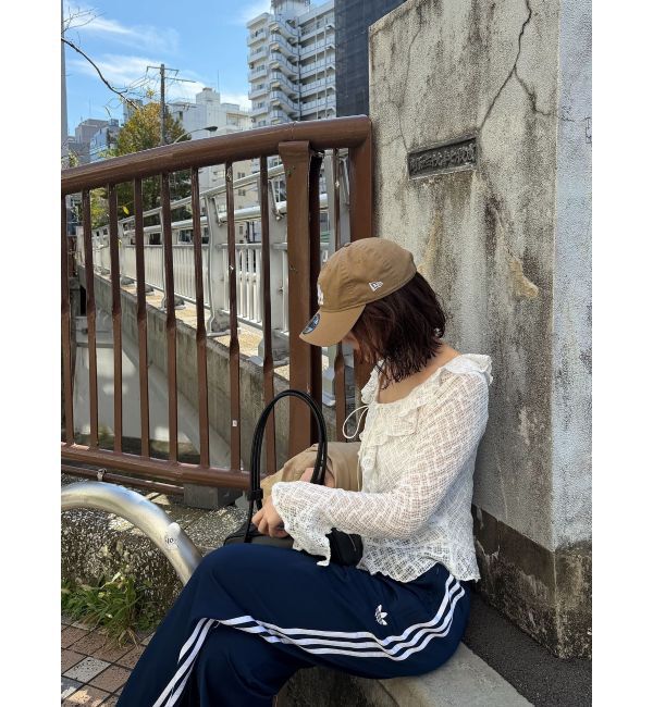 LAGUNAMOON「レースフリルデザインシャツ」|シャツ・ブラウス|