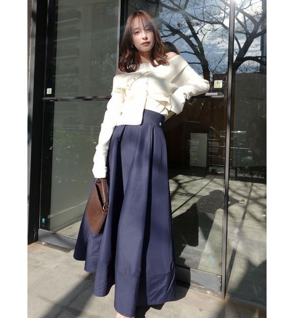 LAGUNAMOON「オフショルニットアンサンブル」|ニット・セーター|