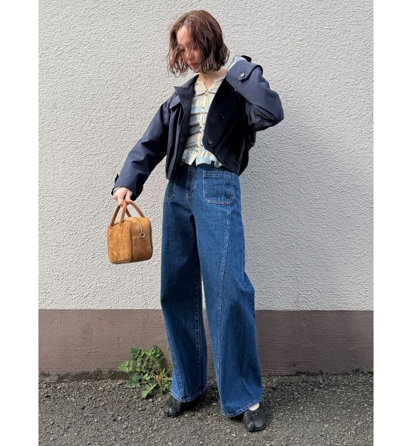 LAGUNAMOON「シアーボーダーカーデプルオーバー」|ニット・セーター|