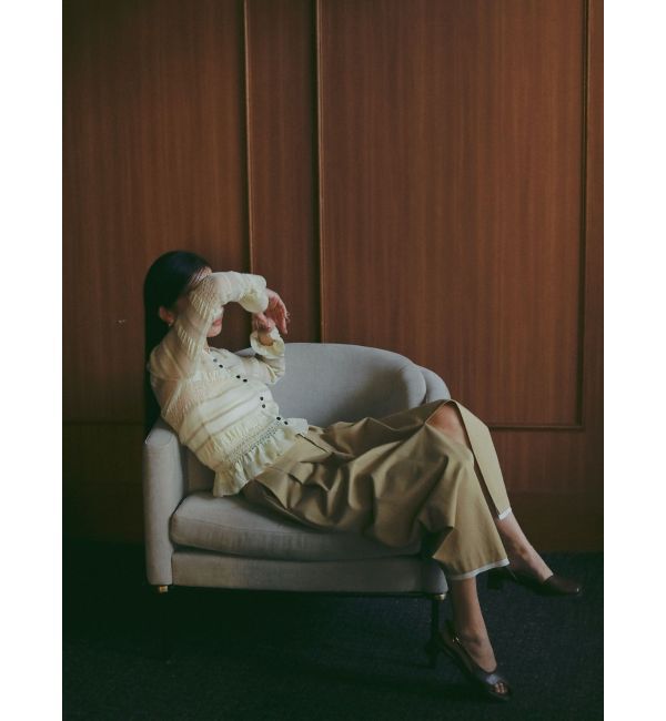 LAGUNAMOON「シアーボーダーカーデプルオーバー」|ニット・セーター|